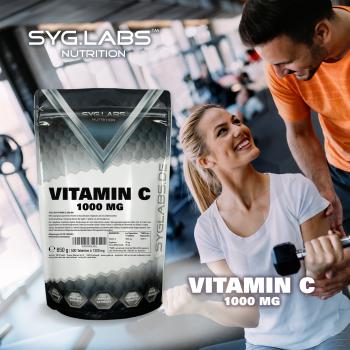 Syglabs Vitamin C 1000mg 500 Tabletten - mit Hagebutte und Bioflavonoiden